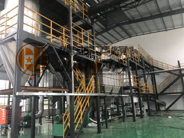 我司硫酸钡闪蒸干燥机顺利交付客户
